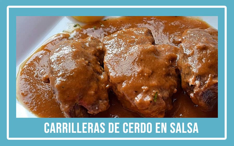 carrilleras de cerdo en salsa