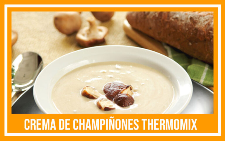 Crema de Champiñones Thermomix