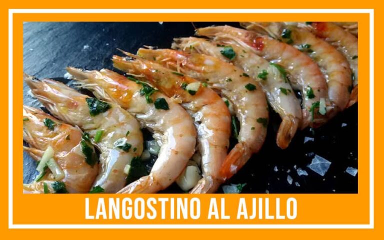 recetas primer plato langostino-al-ajillo