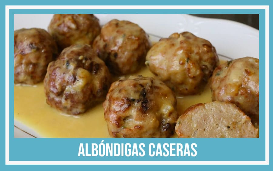 albóndigas caseras de la abuela