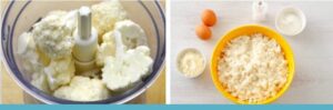 Cómo preparar la masa de pizza coliflor