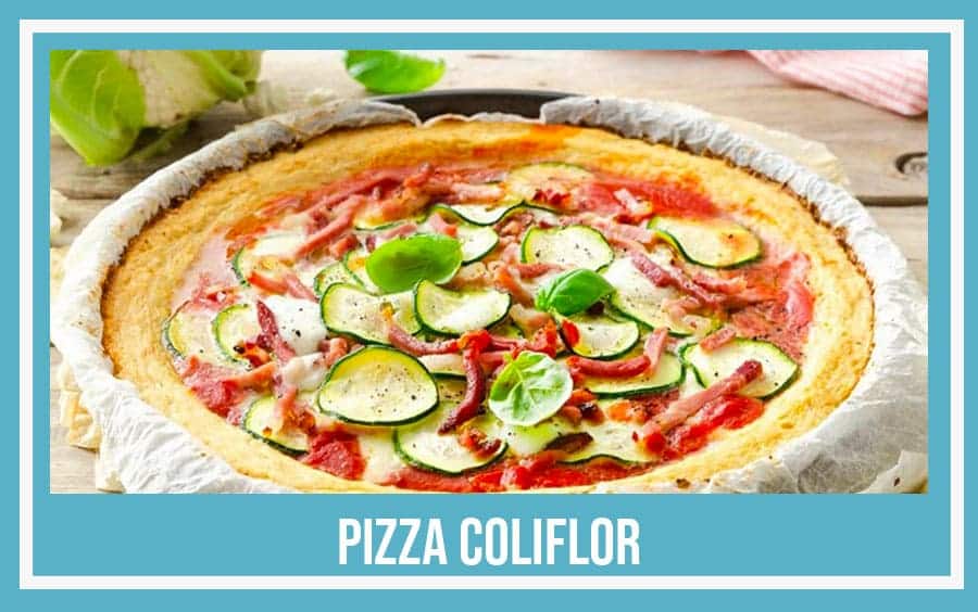 pizza coliflor