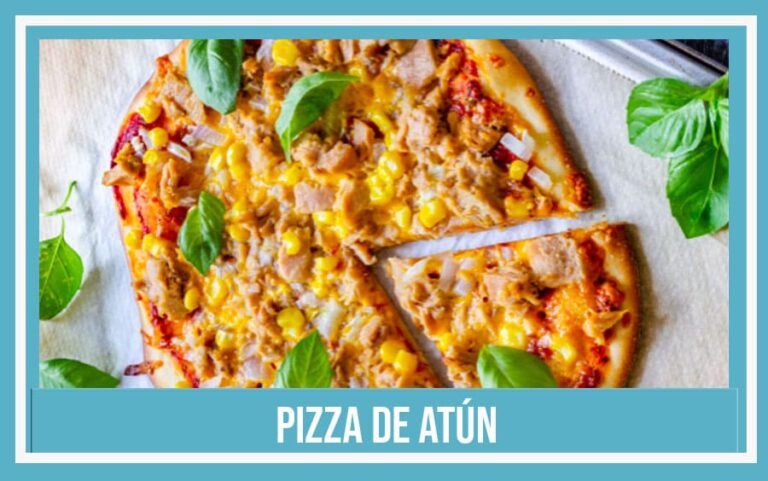 pizza de atún