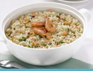 arroz con camarones