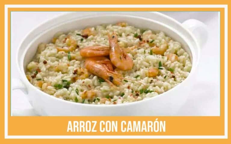 cómo hacer el arroz con camarón