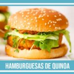 sopa fría de remolacha hamburguesas de quinoa