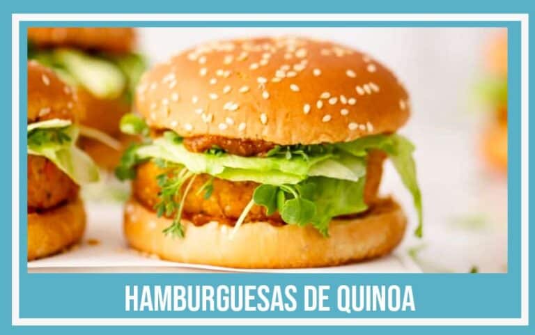 Recetas segundo plato hamburguesas de quinoa