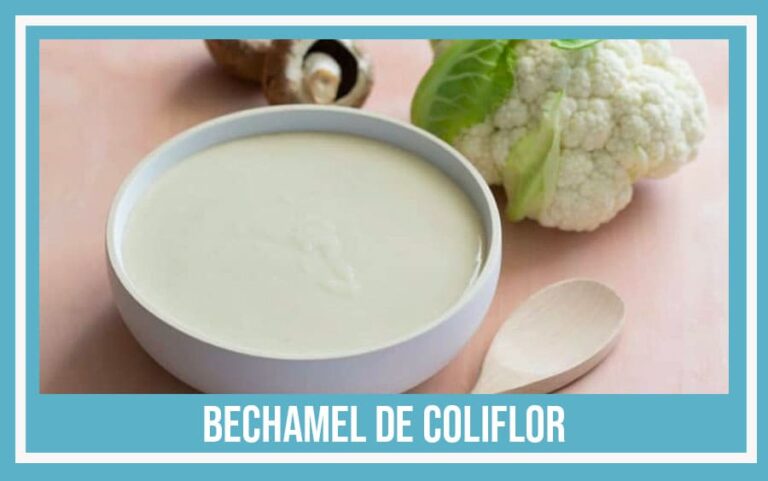 bechamel de coliflor