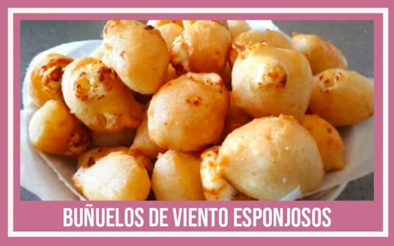 buñuelos de viento esponjosos