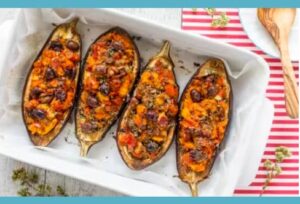 cómo hacer berenjenas rellenas al horno