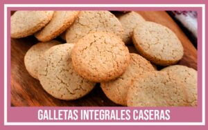 10 Snacks para Diabéticos galletas integrales caseras