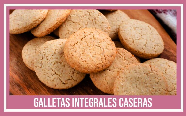 galletas integrales caseras