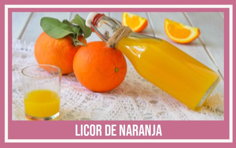 licor de naranja