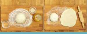 pizza en sartén como hacer pizza sin levadura