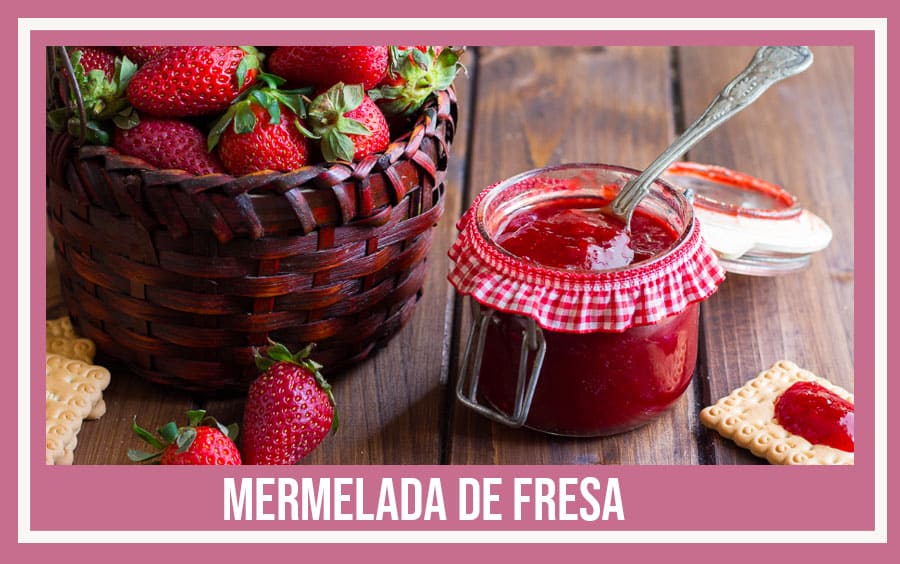 mermelada de fresa de la abuela