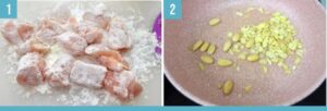 receta de pechuga de pollo con almendra
