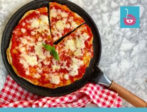 pizza en sartén receta de pizza en sarten