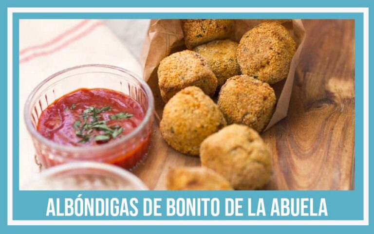Albondigas de bonito de la abuela