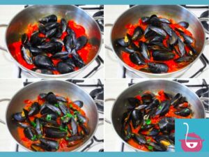 Como hacer mejillones en salsa de la abuela