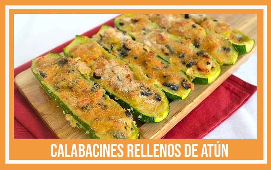 calabacines rellenos de atún calabacines rellenos de atun