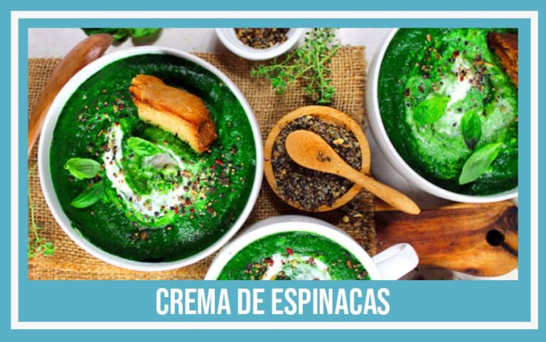 crema de espinacas receta de la abuela