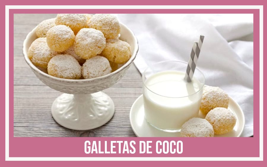 galletas de coco de la abuela