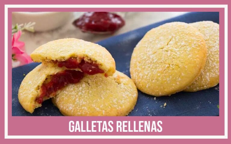 galletas rellenas de la abuela