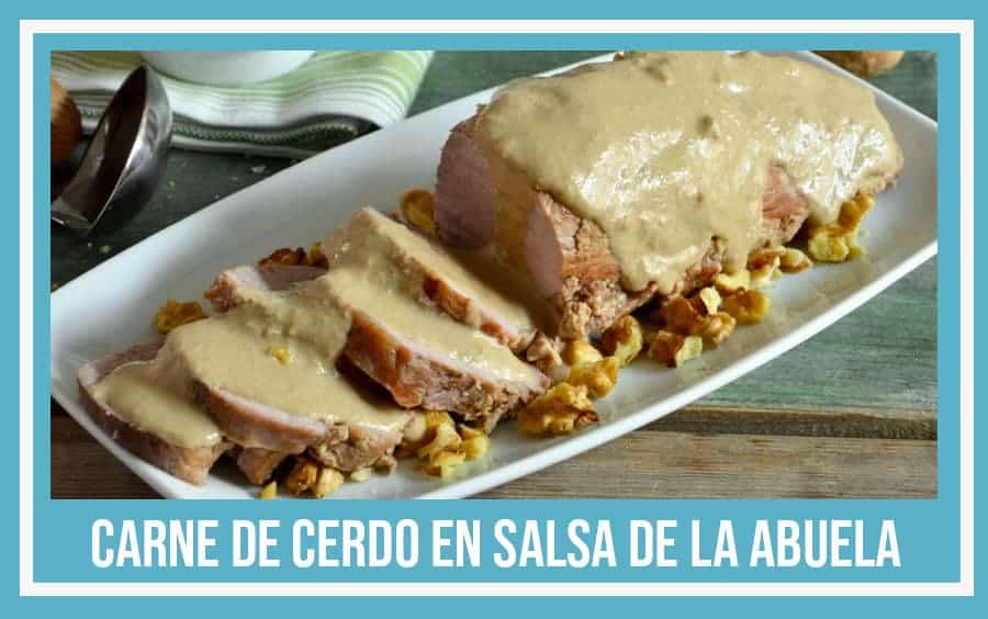 carne de cerdo en salsa de la abuela Carne de cerdo en Salsa de la abuela