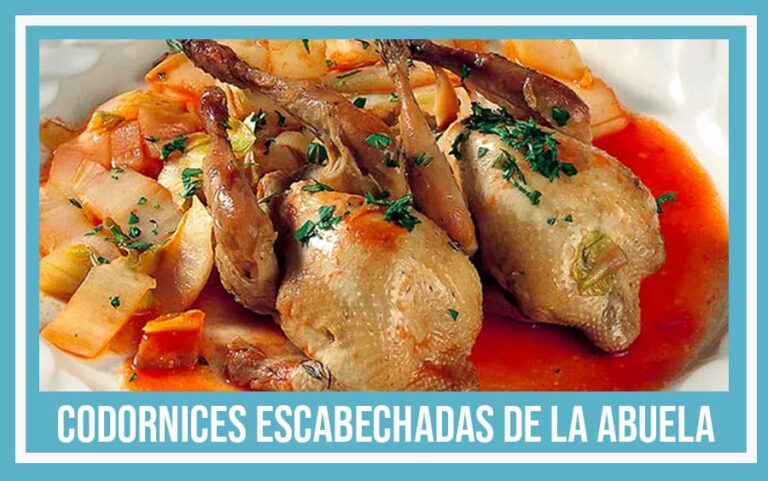 codornices escabechadas de la abuela