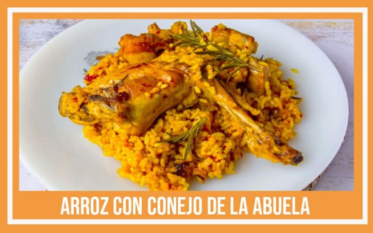 yema tostada arroz con conejo de la abuela