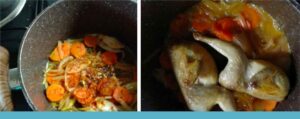 codornices en escabeche