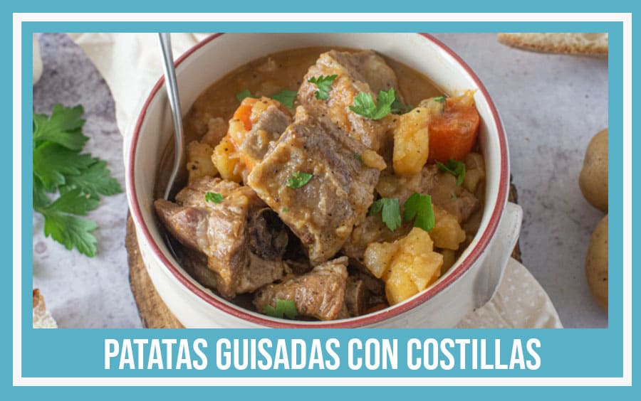 Patatas con costillas adobadas de la abuela patatas con costillas adobadas de la abuela