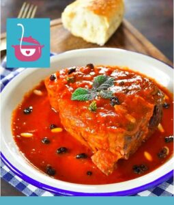 receta de bonito con tomate jugoso