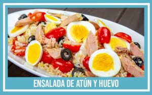 ensalada de atún Ensalada de atun y huevo duro