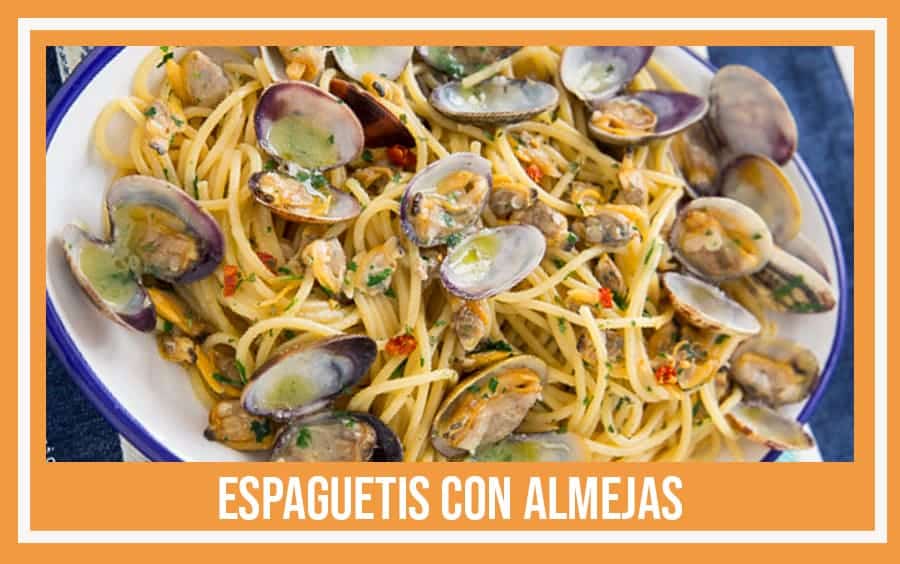 Espaguetis con Almeja Espaguetis con Almejas