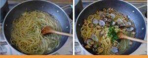 Espaguetis con Almeja como cocinar espaguetis con almejas