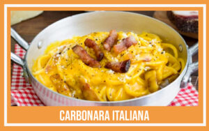 pasta carbonara italiana