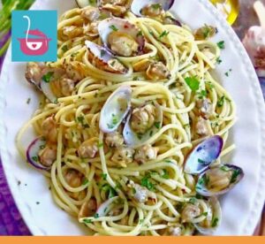 Espaguetis con Almeja receta de espaguetis con almejas