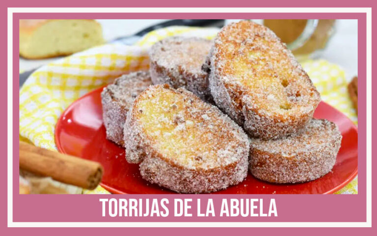 Receta de torrijas de la abuela