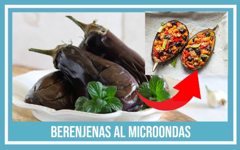 berenjenas al microondas
