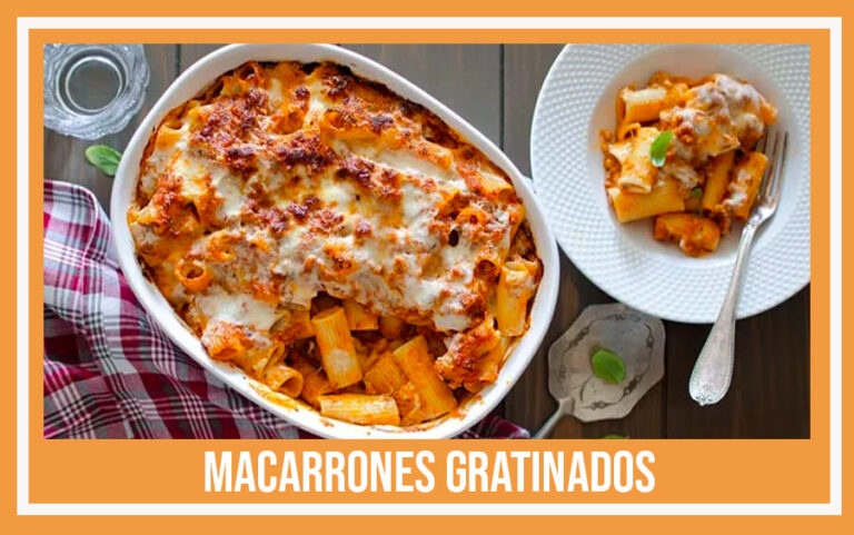 macarrones gratinados