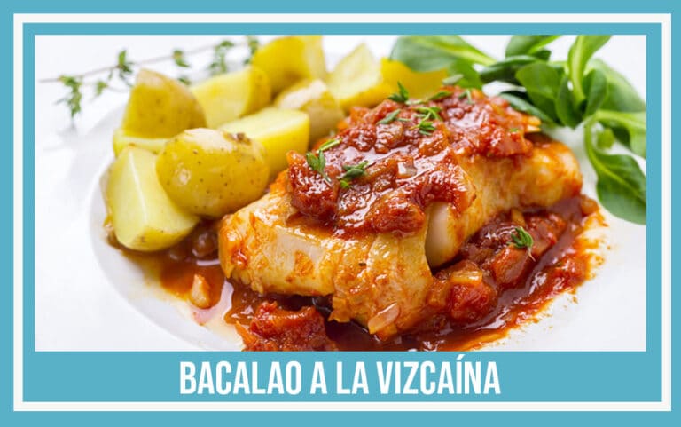 Receta de Pastel de Carne bacalao a la vizcaína receta de la abuela