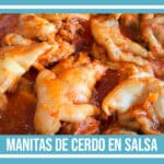 manitas de cerdo en salsa receta de la abuela