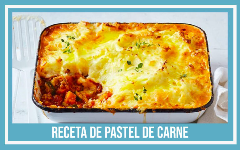 receta de pastel de carne