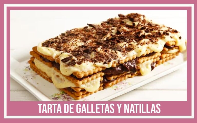 receta tarta de la abuela con natillas