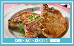 recetas de chuletas de cerdo chuletas de cerdo al horno