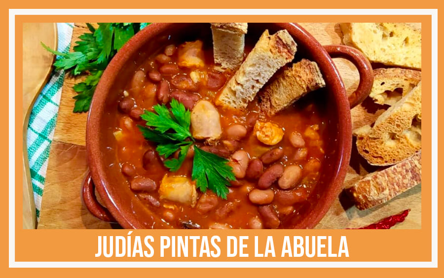 judías pintas receta de la abuela