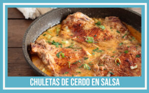 recetas de chuletas de cerdo receta de chuletas en salsa