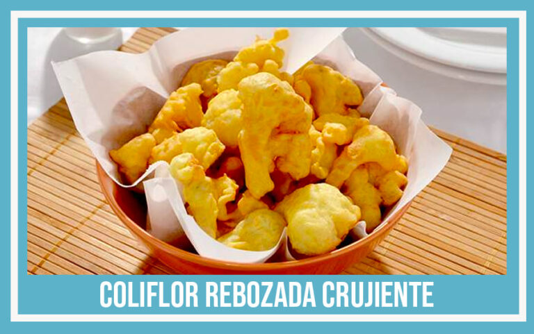 coliflor rebozada receta de la abuela