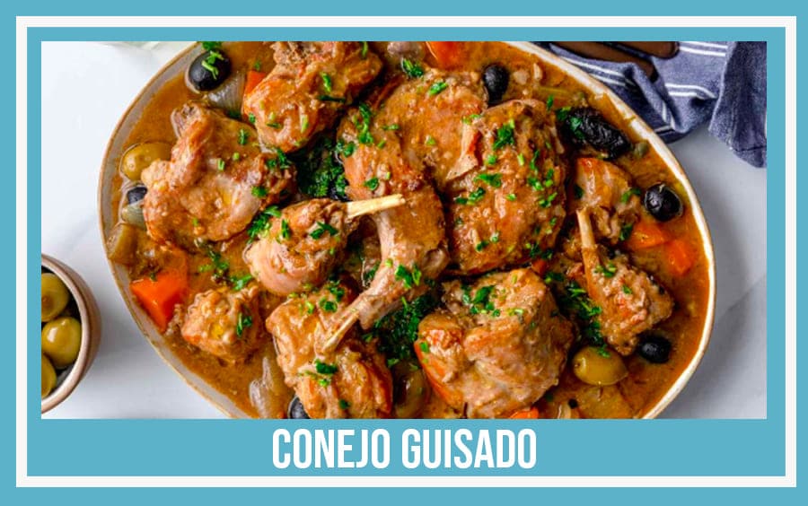 conejo guisado receta de la abuela